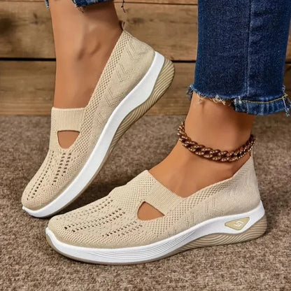 Women's Everyday Mesh Slip On Sneakers for Daily Wear