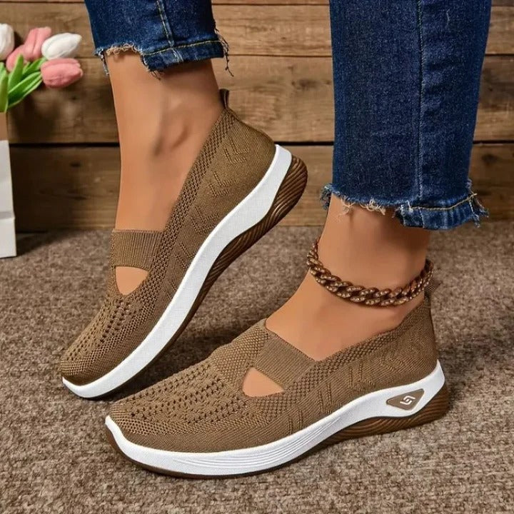 Women's Everyday Mesh Slip On Sneakers for Daily Wear