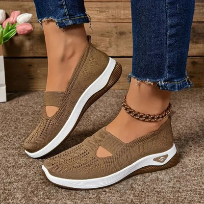Women's Everyday Mesh Slip On Sneakers for Daily Wear