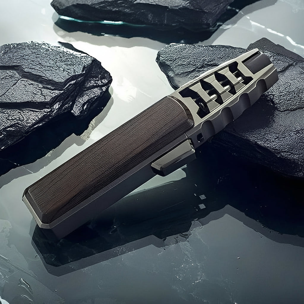 Butane Torch with Triple Jet Flame and Adjustable Heat Control