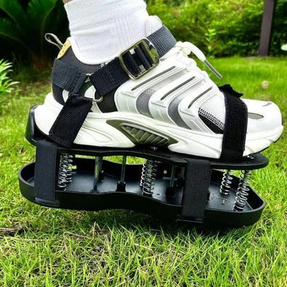 Aerator Shoes with Adjustable Straps for Lawn Soil Penetration