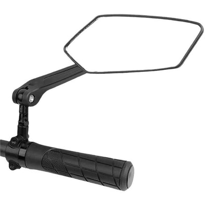 Bike Handlebar Mirrors with 360-Degree Rotation and Foldable Design, 2-Pack
