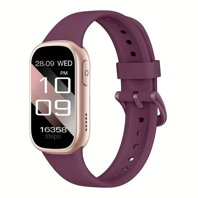 Fitness Smartwatch with 7-Day Battery Life and IP68 Water Protection