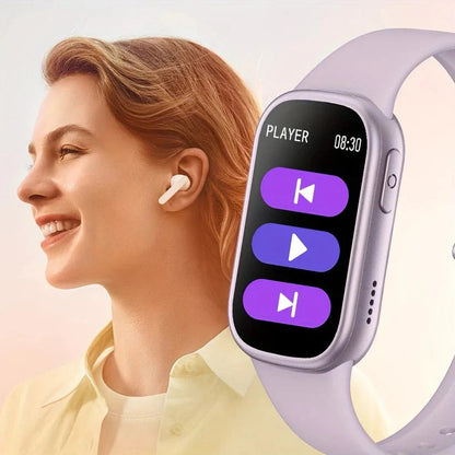 Fitness Smartwatch with 7-Day Battery Life and IP68 Water Protection