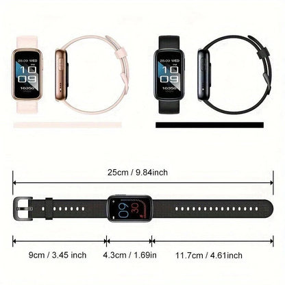 Fitness Smartwatch with 7-Day Battery Life and IP68 Water Protection