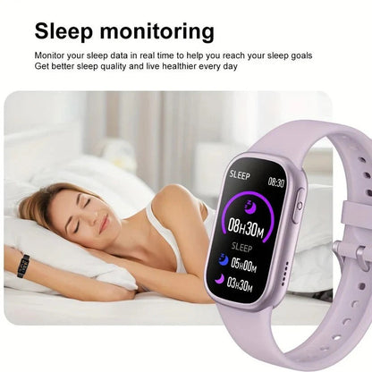 Fitness Smartwatch with 7-Day Battery Life and IP68 Water Protection