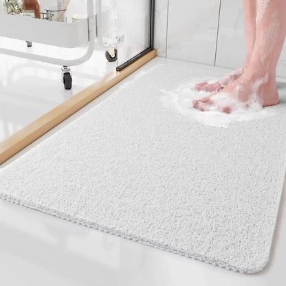 Fast Drying Shower Mat with Drainage Surface for Wet Bathroom Floors