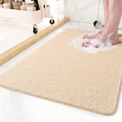 Fast Drying Shower Mat with Drainage Surface for Wet Bathroom Floors
