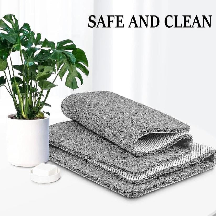 Fast Drying Shower Mat with Drainage Surface for Wet Bathroom Floors