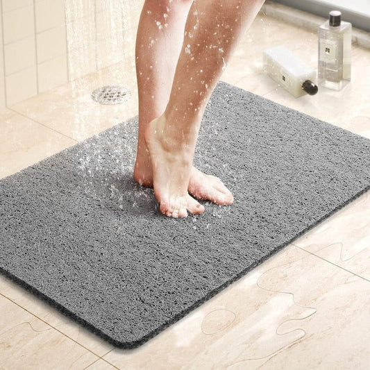 Fast Drying Shower Mat with Drainage Surface for Wet Bathroom Floors