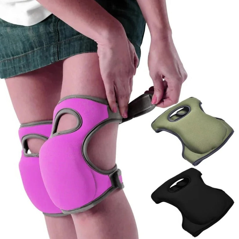 Adjustable Foam Knee Pads with Dual Straps