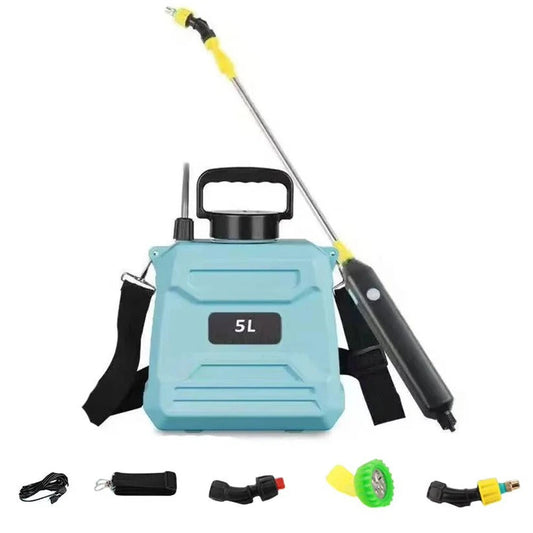 Battery Powered Garden Sprayer with Adjustable Wand and Large Capacity Tank