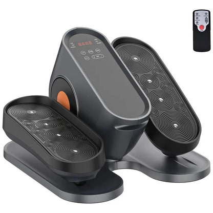 Under Desk Elliptical with Remote Control and LCD Display, 12-Speed