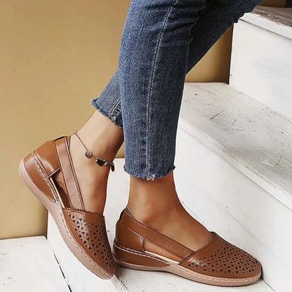 Slip-On Loafers with Cushioned Interior and Flexible Non-Slip Sole