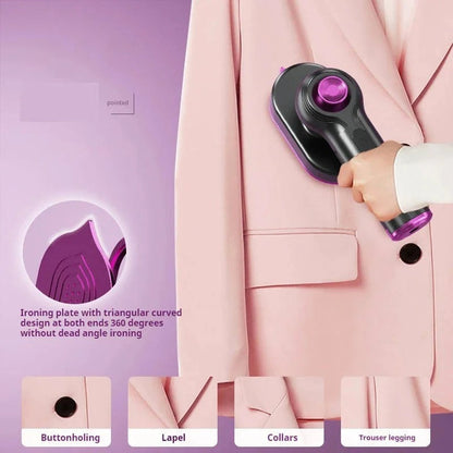Rotating Handle Clothes Steamer for Fast Wrinkle Removal