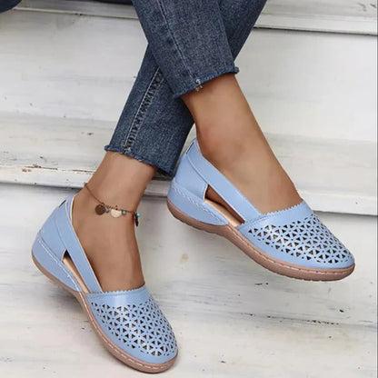 Slip-On Loafers with Cushioned Interior and Flexible Non-Slip Sole