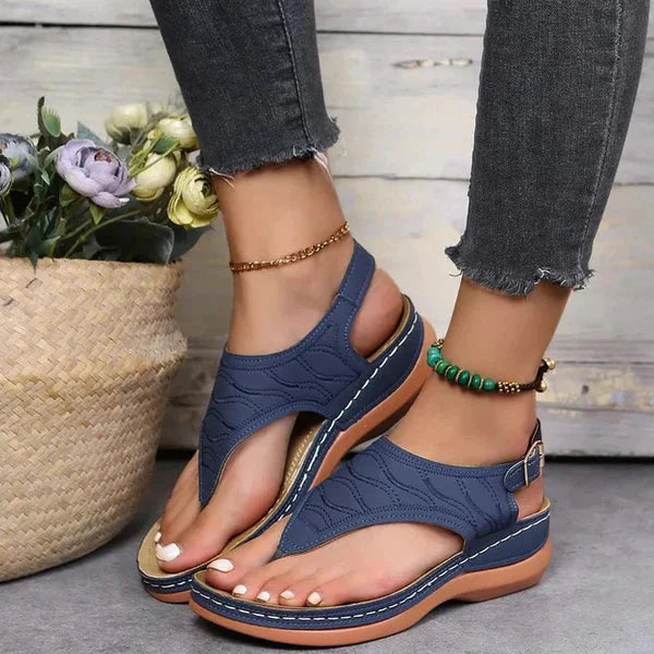 Women's Ergonomic Sandals with Contoured Arch Support and Anti-Slip Sole