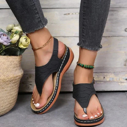 Women's Ergonomic Sandals with Contoured Arch Support and Anti-Slip Sole