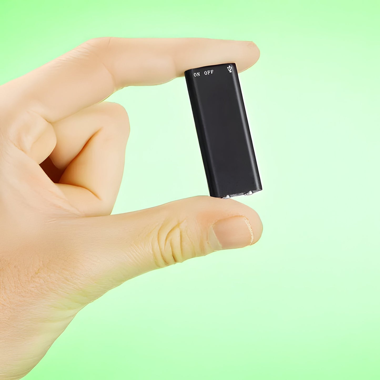 Voice-Activated Digital Recorder with 32GB Storage and 96-Hour Battery