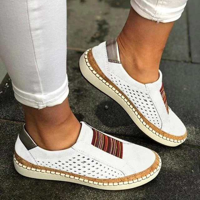 Arch Support Sneakers with Air-Permeable Mesh and Slip-On Structure, Target Support