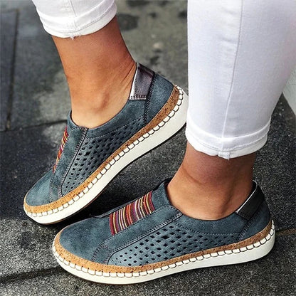 Arch Support Sneakers with Air-Permeable Mesh and Slip-On Structure, Target Support