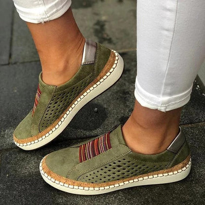 Arch Support Sneakers with Air-Permeable Mesh and Slip-On Structure, Target Support