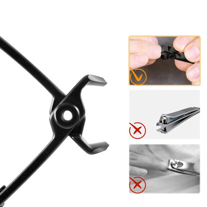 Toenail Clipper with Extra Wide Jaw and Ergonomic Handle for Thick Nails