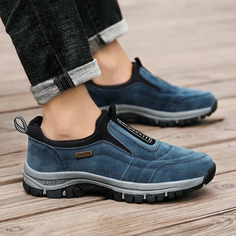 Hiking Shoes with Dual Zone Cushioning and Arch Support for Plantar Fasciitis