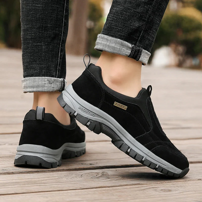 Hiking Shoes with Dual Zone Cushioning and Arch Support for Plantar Fasciitis