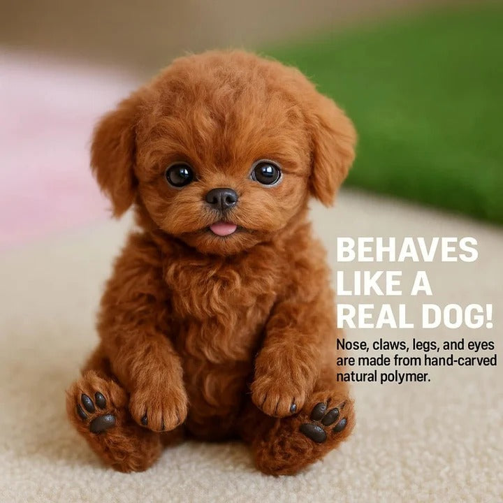 Interactive Robotic Dog with Voice Recognition and Touch Sensors, Carry Pouch Included