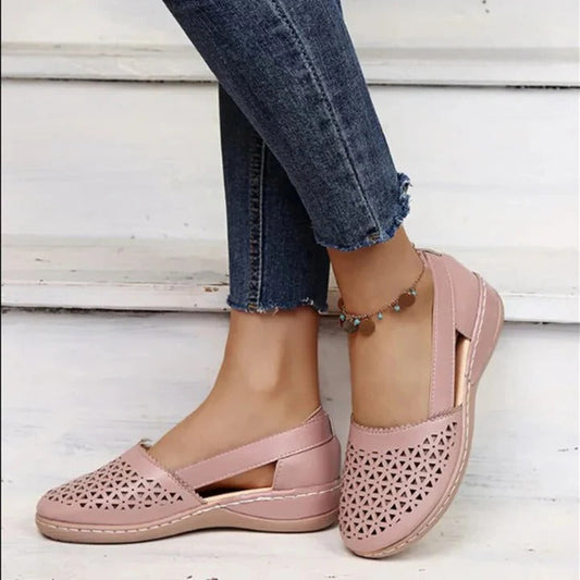 Slip-On Loafers with Cushioned Interior and Flexible Non-Slip Sole