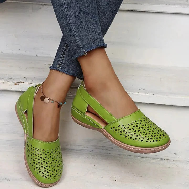 Slip-On Loafers with Cushioned Interior and Flexible Non-Slip Sole