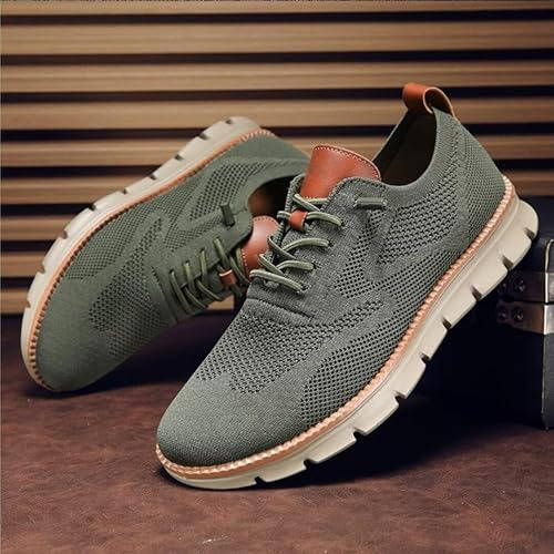 Knit Shoes with Wide Toe Box and Cushioned Insole, Air Flow Moisture Control