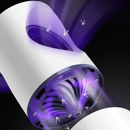 LED Mosquito Trap Lamp with Silent Motor and Chemical Free Collection Box