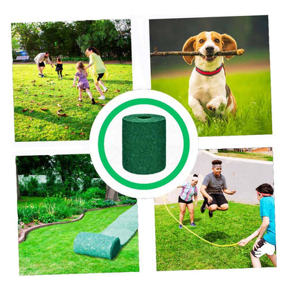 Biodegradable Grass Seed Mat with Embedded Fertilizer and Dual Layer Protection