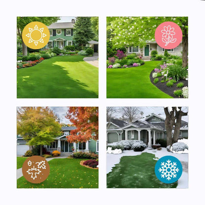 Biodegradable Grass Seed Mat with Embedded Fertilizer and Dual Layer Protection